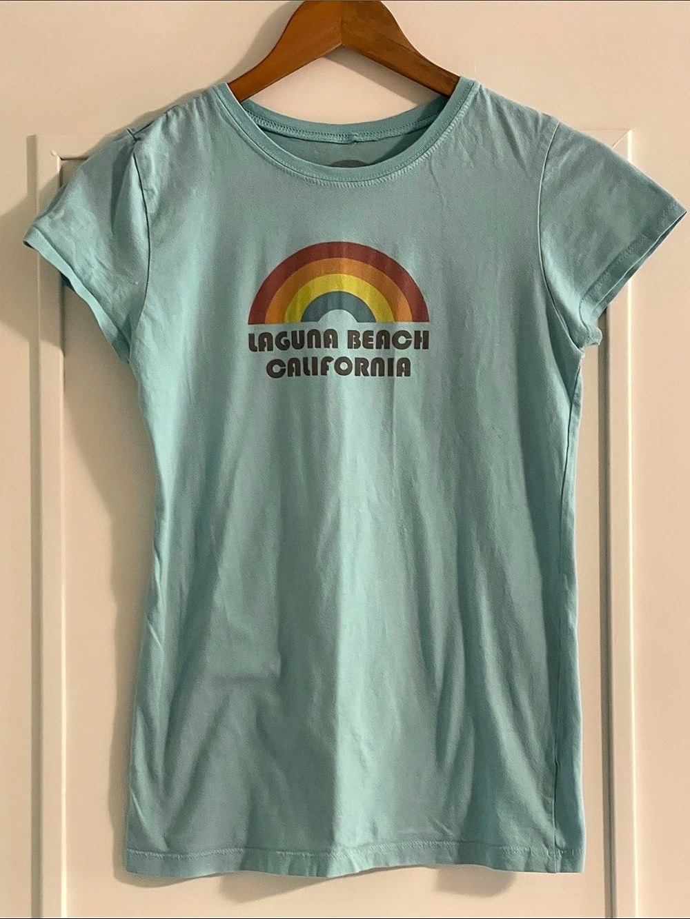 Thalia Surf Rainbow Graphic Short Sleeve Tee